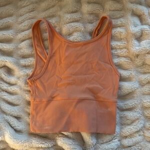 lululemon reversible Orange Tank Top
